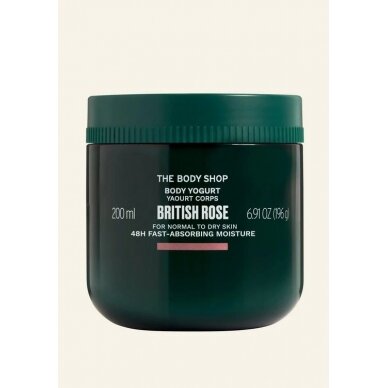 The Body Shop British Rose Йогурт для тела 200 мл 2