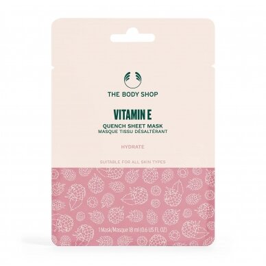 The Body Shop Vitamin E lakštinė kaukė 18ml