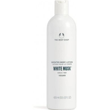 The Body Shop White Musk kūno losjonas 400ml