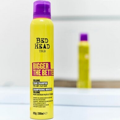 Tigi Bed Head Bigger The Better Shampoo Foam 200 мл 2