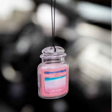 Yankee Candle Car Jar Ultimate Pink Sands освежитель воздуха 24 g 2