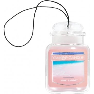 Yankee Candle Car Jar Ultimate Pink Sands освежитель воздуха 24 g