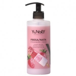 YUNSEY braškių ir grietinėlės kvapo aromatinis šampūnas, 400 ml