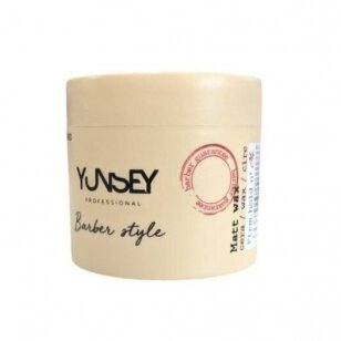 YUNSEY MATT WAX FOR MEN BARBER STYLE plaukų vaškas suteikiantis matiškumo vyrams, 100 ml