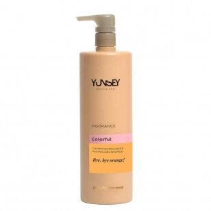 YUNSEY NEUTRALIZING SHAMPOO BYE BYE ORANGE neutralizuojantis oranžinius atspalvius plaukų šampūnas, 1000 ml