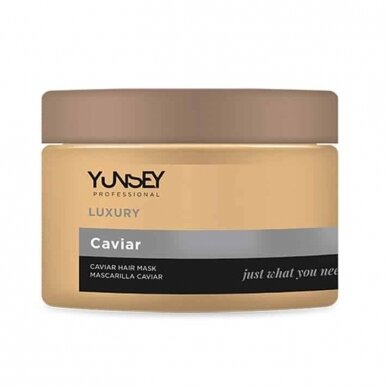 YUNSEY CAVIAR HAIR MASK maitinanti kaukė su ikrų ekstraktu, 500 ml