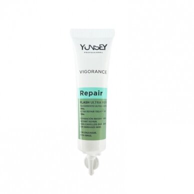 YUNSEY FLASH ULTRA AMPOULE ampulė pažeistiems plaukams, 1 x 15 ml