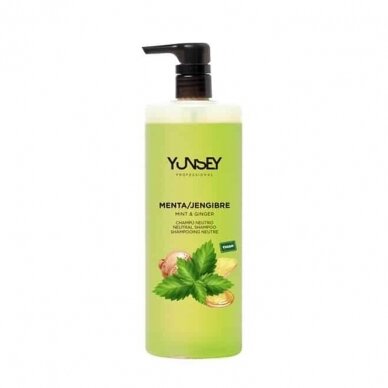 YUNSEY NEUTRAL SHAMPOO MINT&GINGER Шампунь для волос, 1000 мл