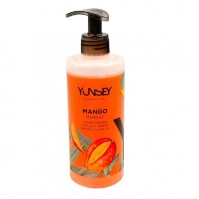 YUNSEY NEUTRAL SHAMPOO MANGO plaukų šampūnas mangų kvapo, 400 ml