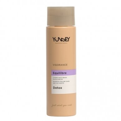 YUNSEY VIGORANCE SHAMPOO FOR DRY ENDS & OILY ROOTS šampūnas riebiems plaukams ir sausiems jų galiukams, 300 ml