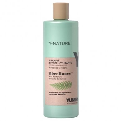 YUNSEY Y-NATURE RESTRUCTURING SHAMPOO atstatomasis plaukų šampūnas, 400 ml