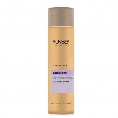 YUNSEY VIGORANCE SHAMPOO ANTI-DANDRUFF FOR OILY HAIR šampūnas nuo pleiskanų riebiems plaukams, 300 ml